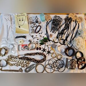 Vintage Costume Jewellery Lot 80s 90s Party